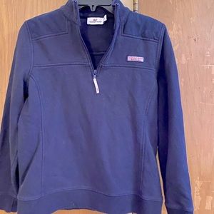NEVER WORN Vineyard Vines Navy Blue Quarter Zip!✨